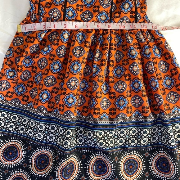 Band of Gypsies Tuscan Multicolor Dress Sz Small - Picture 4 of 9